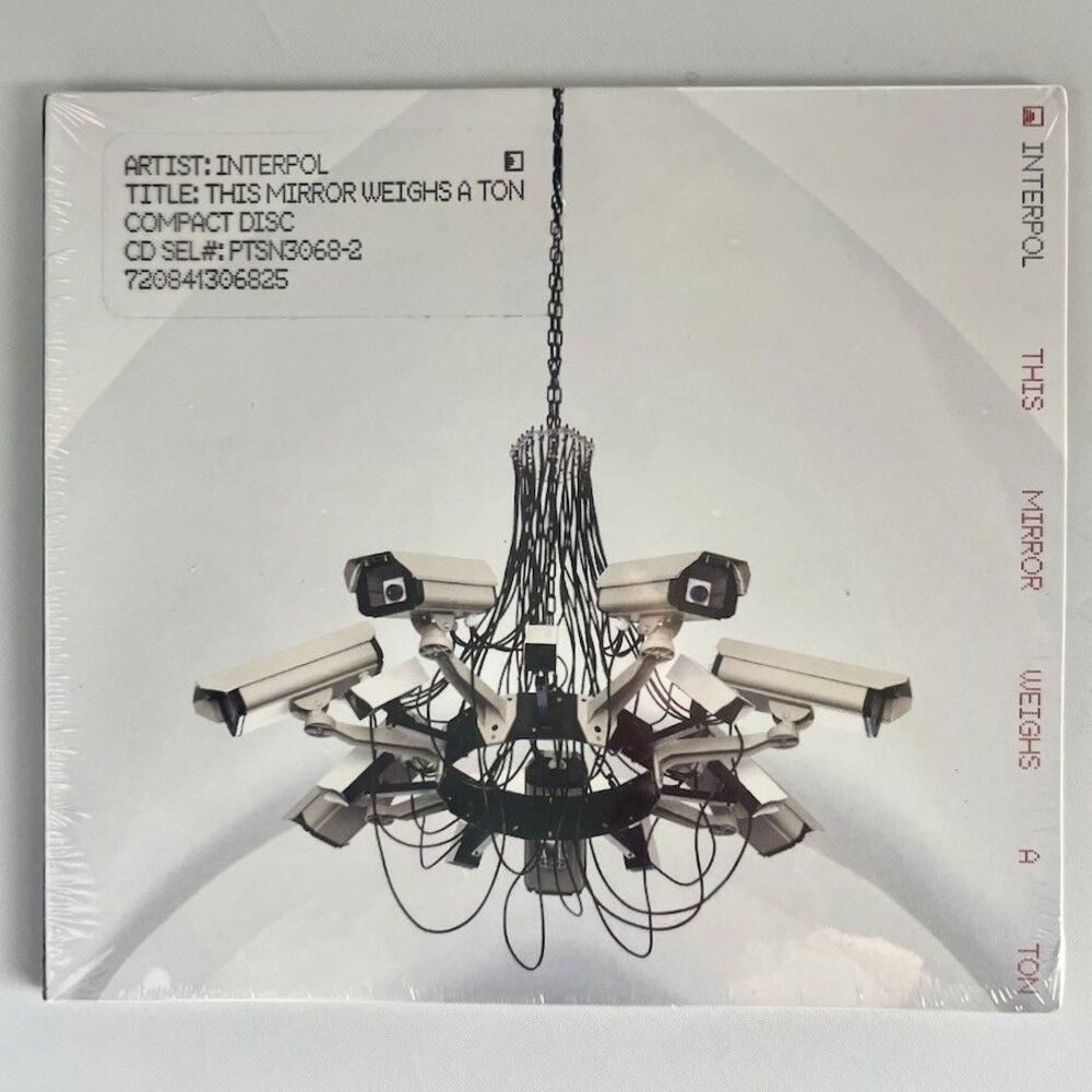 Interpol - This Mirror Weighs A Ton CD Compact Disc, Brand New/Sealed, Rock, Pop
